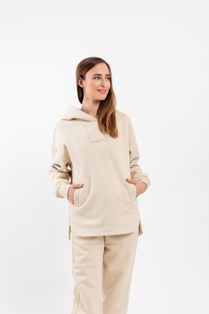 Damen Kapuzenpullover Be Lenka Essentials - Beige XS Beige