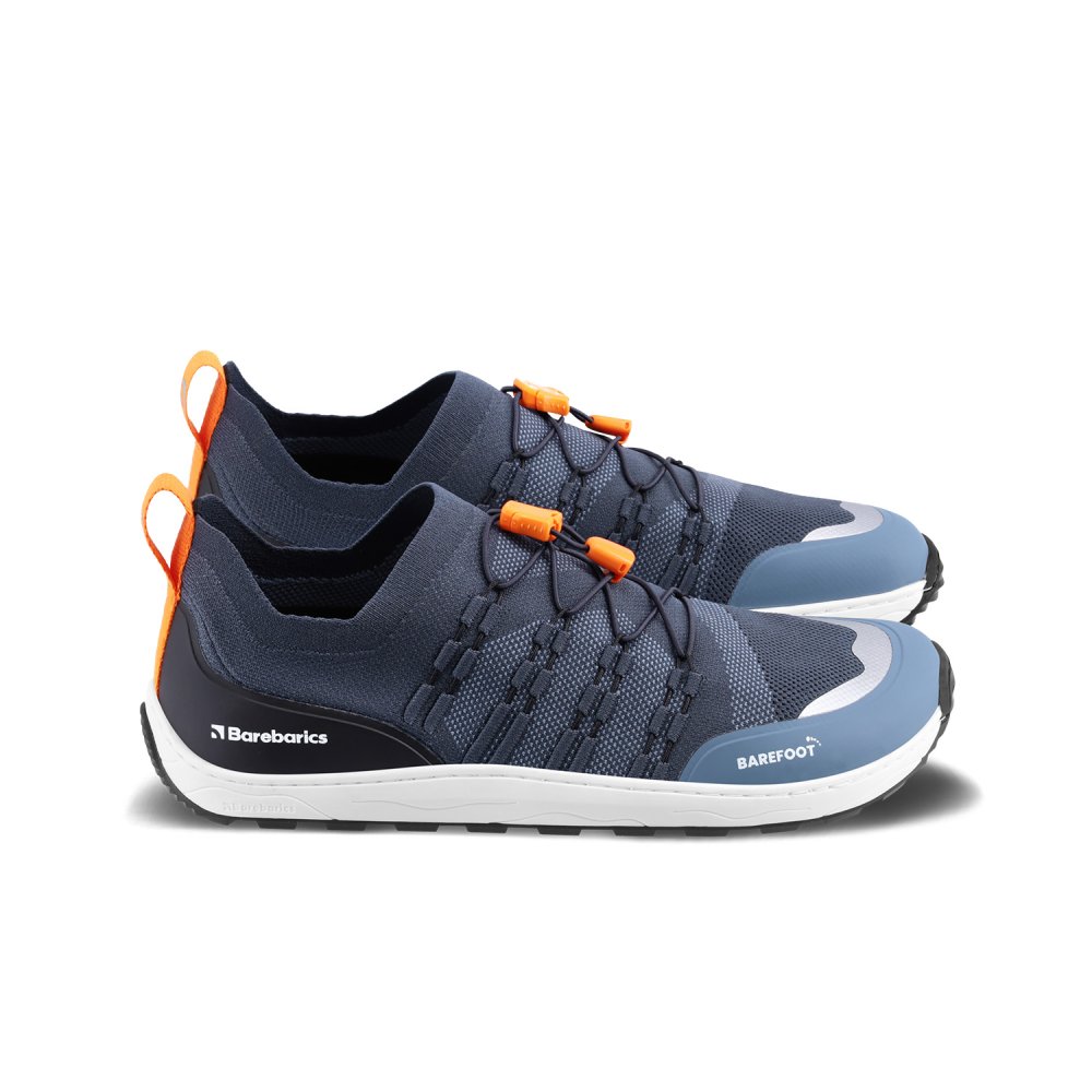 Barebarics Voyager Barefoot Tornacipő - Dark Blue & White 47 Blue