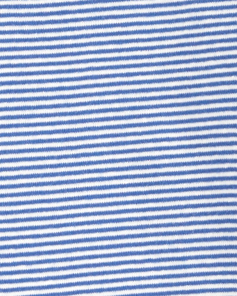 Body à manches longues CARTER'S bleu/gris animal garçon 4 pièces 9 m/taille. 74 – Image 6