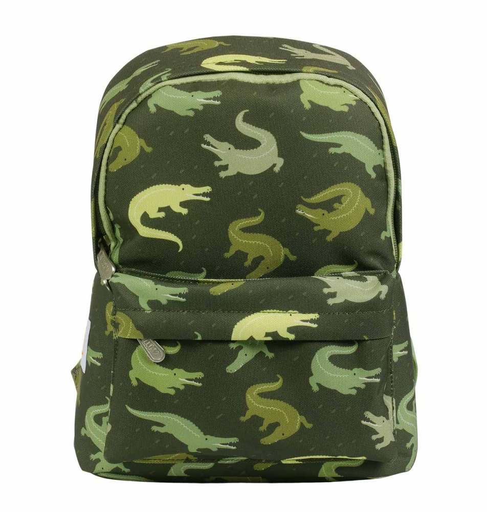 A Little Lovely Company - Petit sac à dos pour enfant - Crocodile