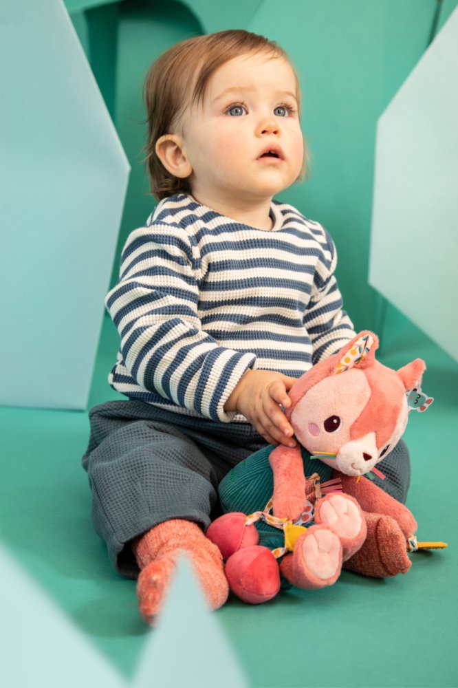 Lilliputiens – Jouet en tissu avec activités - chat Jeanne – Image 5