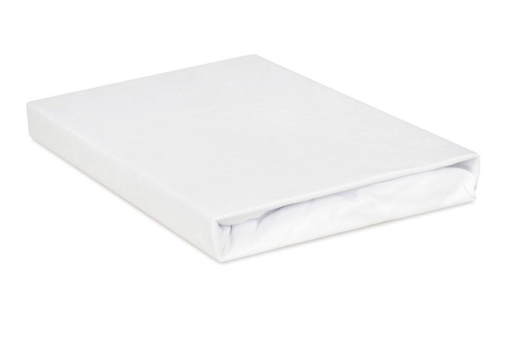 BABYMATEX Prześcieradło nieprzemakalne Jersey 35x75 cm białe