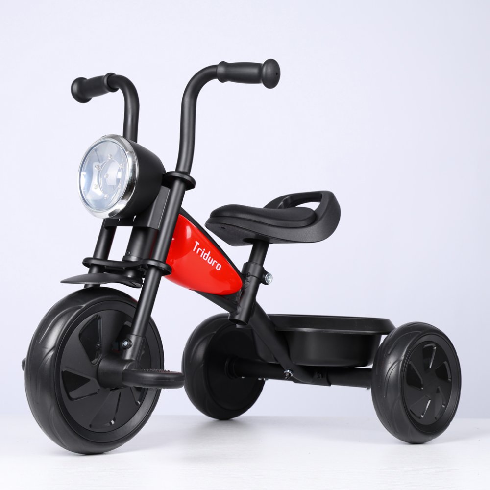 QPLAY Triciclo Triduro Red, età 2-6 anni