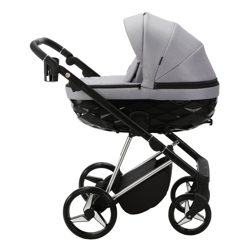 ADAMEX Poussette combinée Quantum Special Edition Grey/Silver – Image 5
