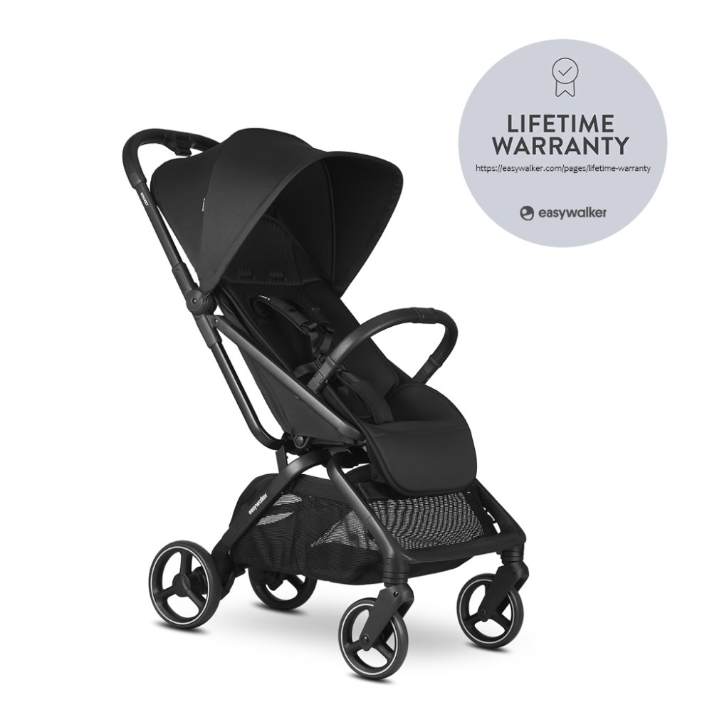 EASYWALKER Wózek spacerowy Rockey M Pure Black
