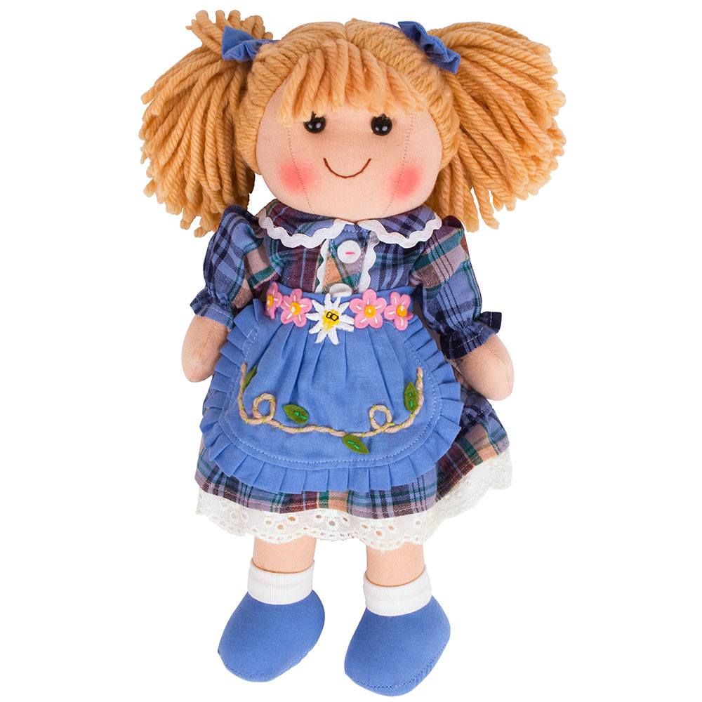 Bigjigs Toys Lalka szmaciana Katie 34 cm