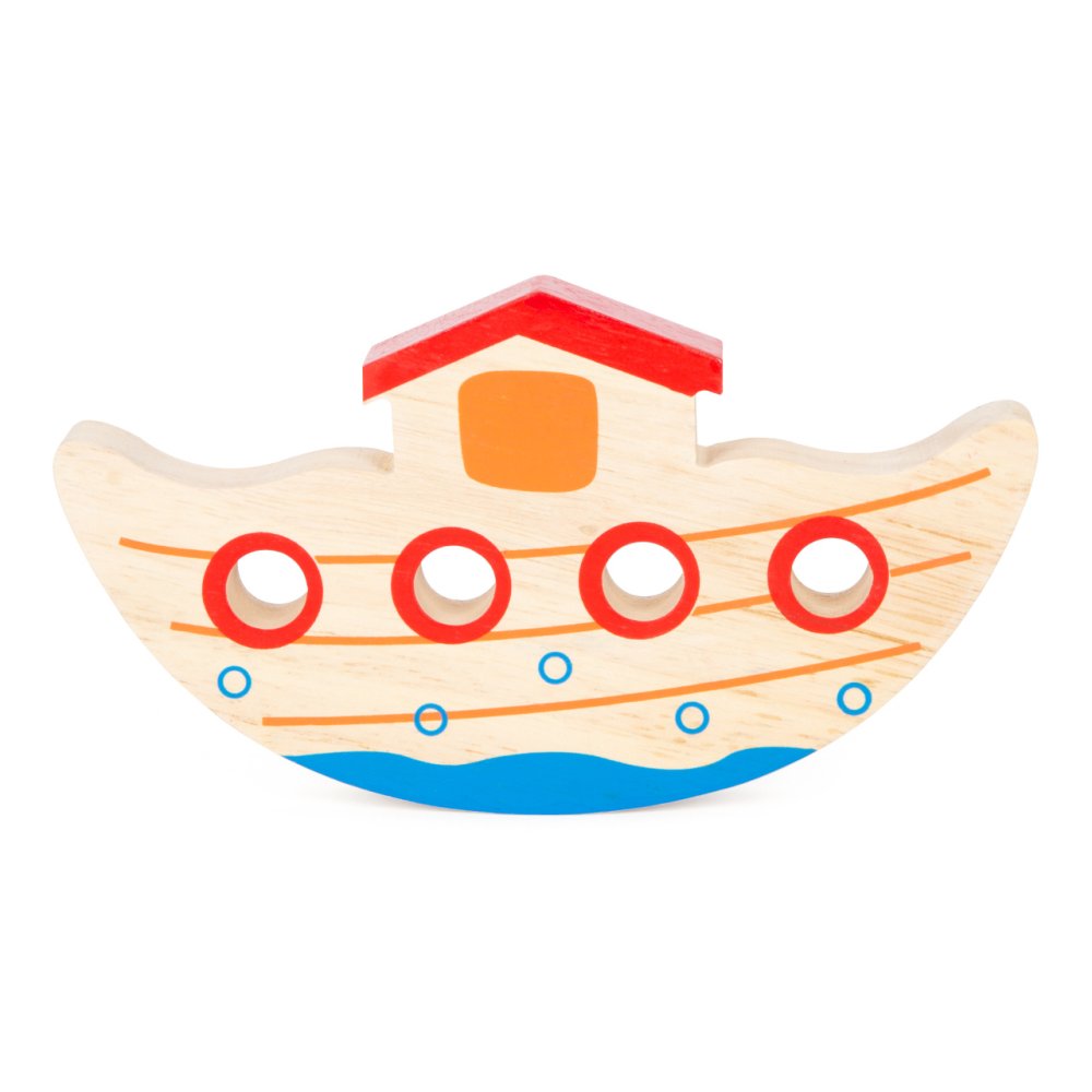 small foot Juego de motricidad de madera arca de equilibrio - Imagen 4