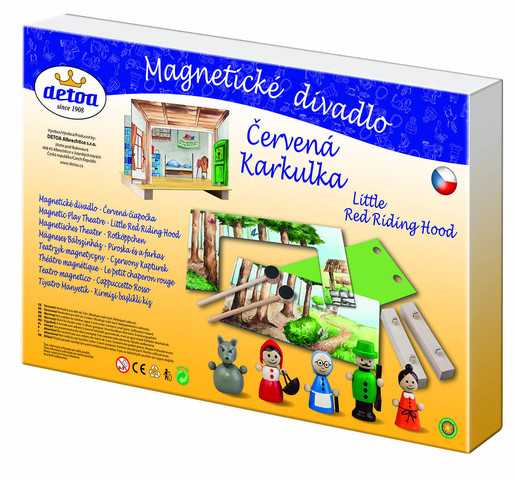 Detoa Teatro infantil magnético - Caperucita Roja - Imagen 5