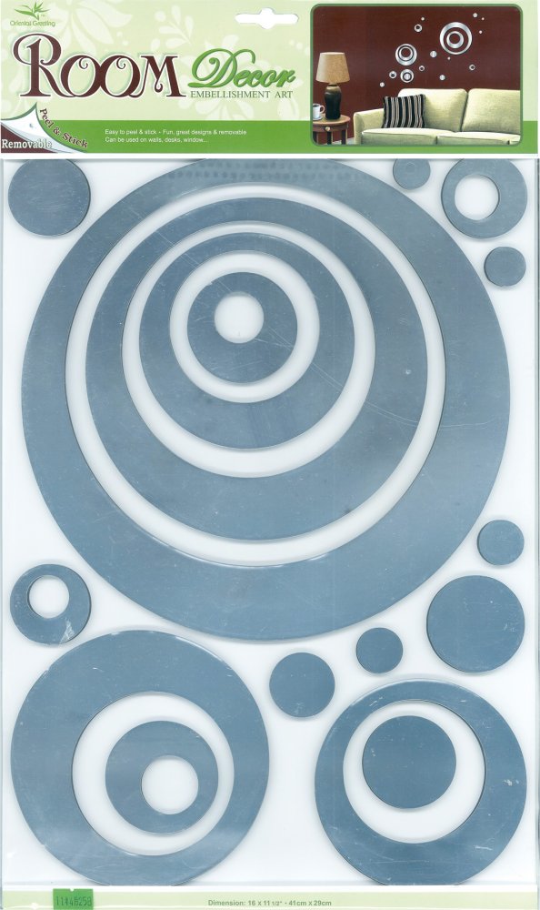 small foot Naklejki srebrne kółka