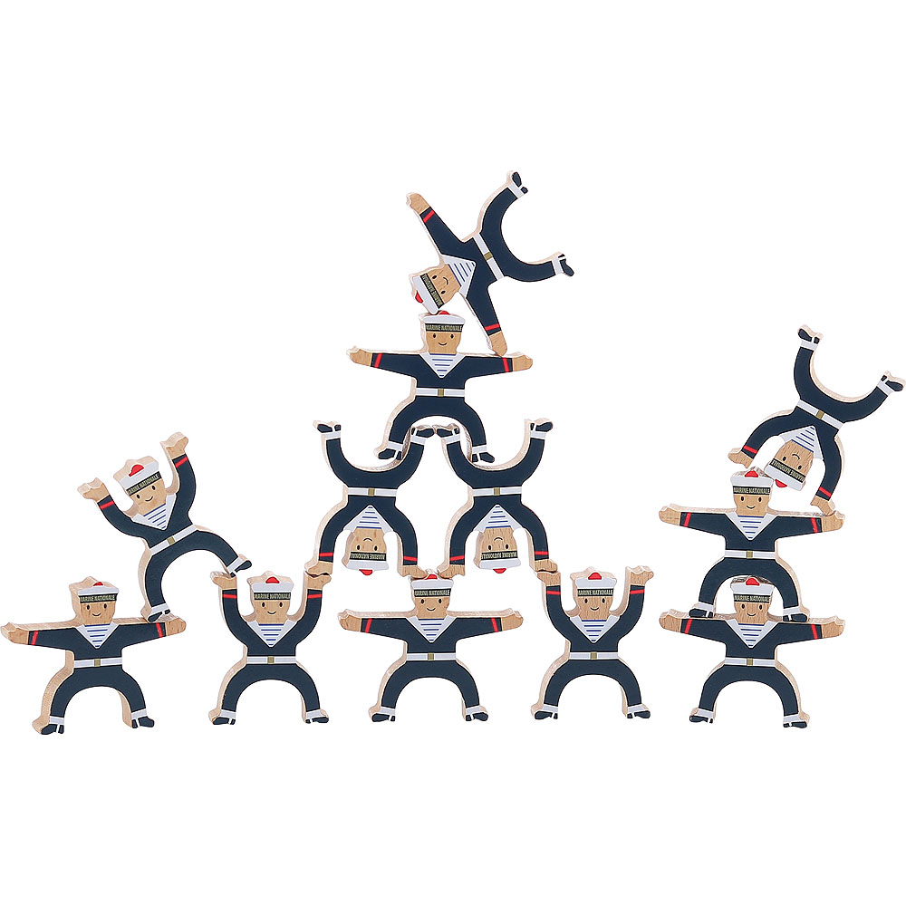 Vilac Figuras de madera marineros - Imagen 6