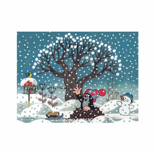 Dino Cubi di legno Anno della talpa 12 pz - immagine 3