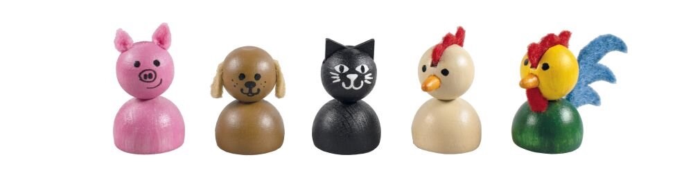 Detoa Teatrzyk magnetyczny ze zwierzątkami do bajki - obrazek 5