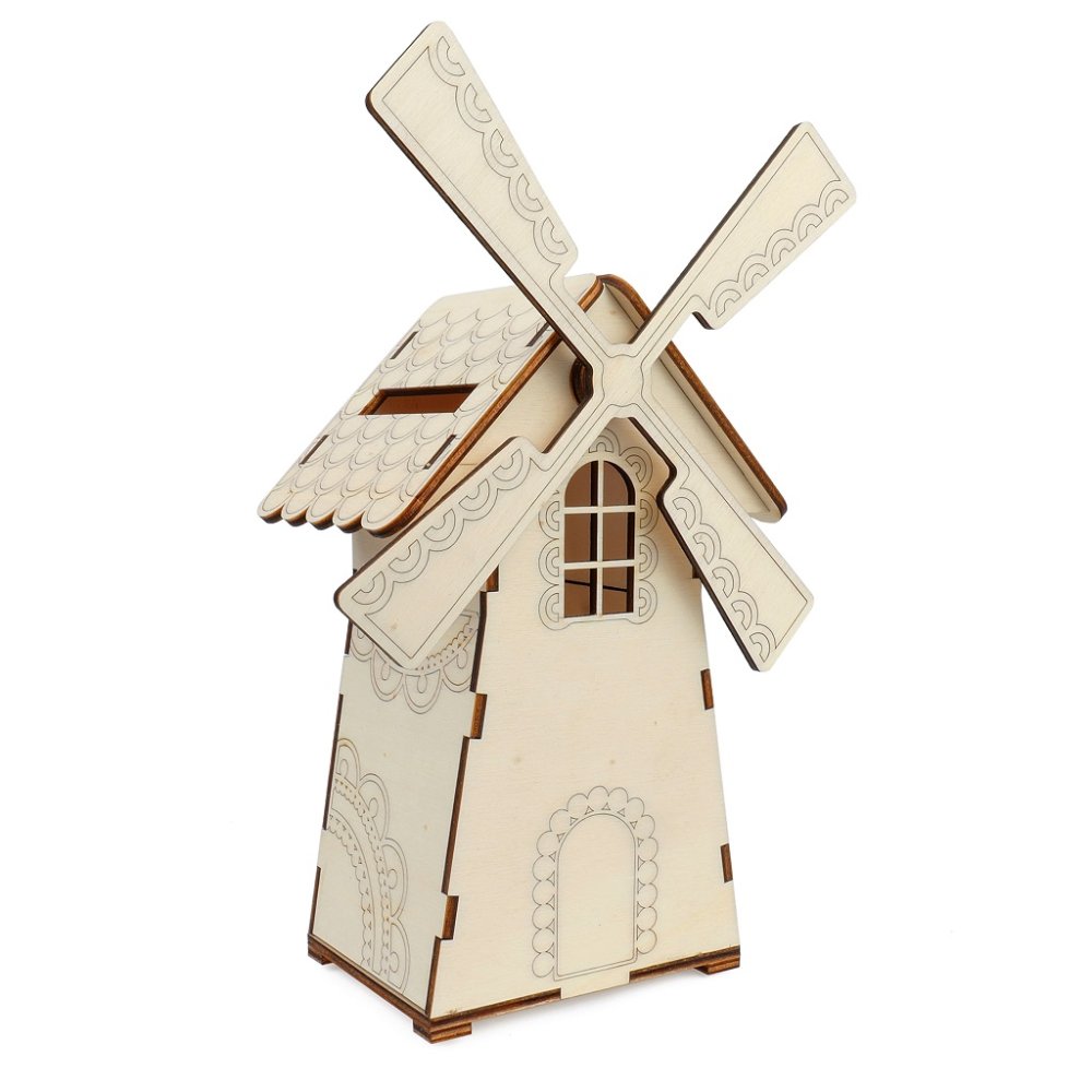 Kúzlo dreva Holz Spardose Mühle