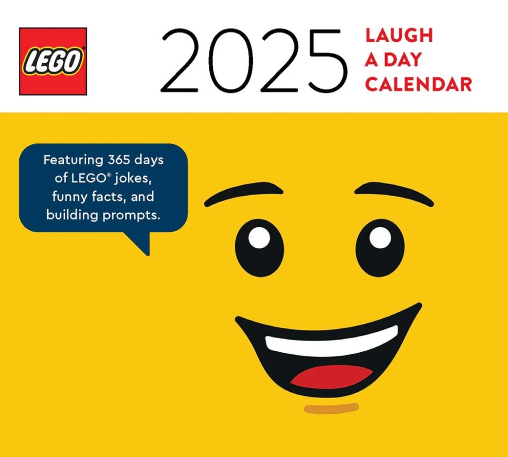 Chronicle Books Zabawny kalendarz LEGO® 2025