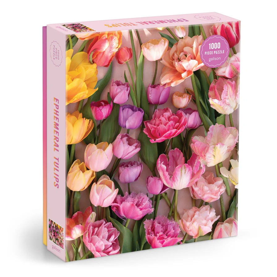 Puzzle Galison Tulipes Éphémères 1000 pièces