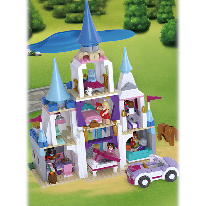 Sluban Girls Dream Holidays M38-B0610 Romantikus kastély - Image 7