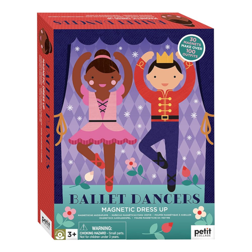 Petit Collage Magnetico Vestire Ballerine