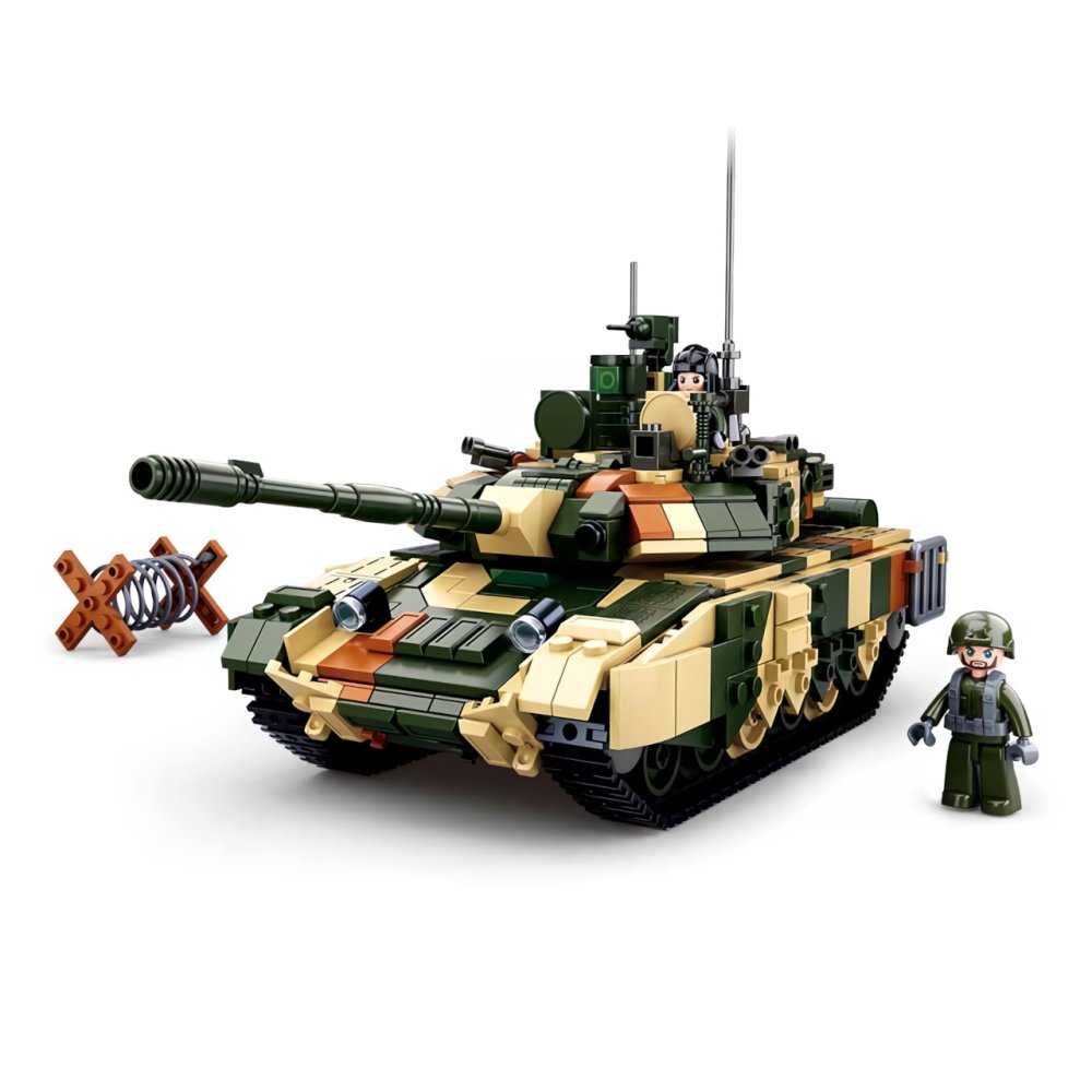 Sluban Model Bricks M38-B0756 Grande carro armato da battaglia T-90