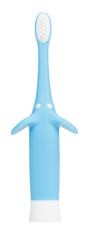 DR.BROWN'S Brosse à dents Éléphant d'apprentissage, bleu HG014