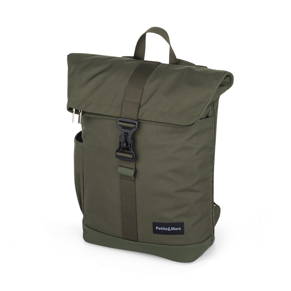 PETITE&MARS Plecak do wózka Jackob Military Green