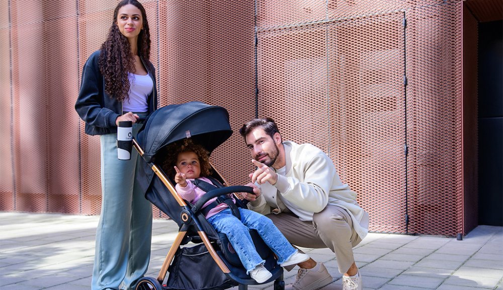 LIONELO Sport Kinderwagen Ingrid Grey Stone – Bild 7