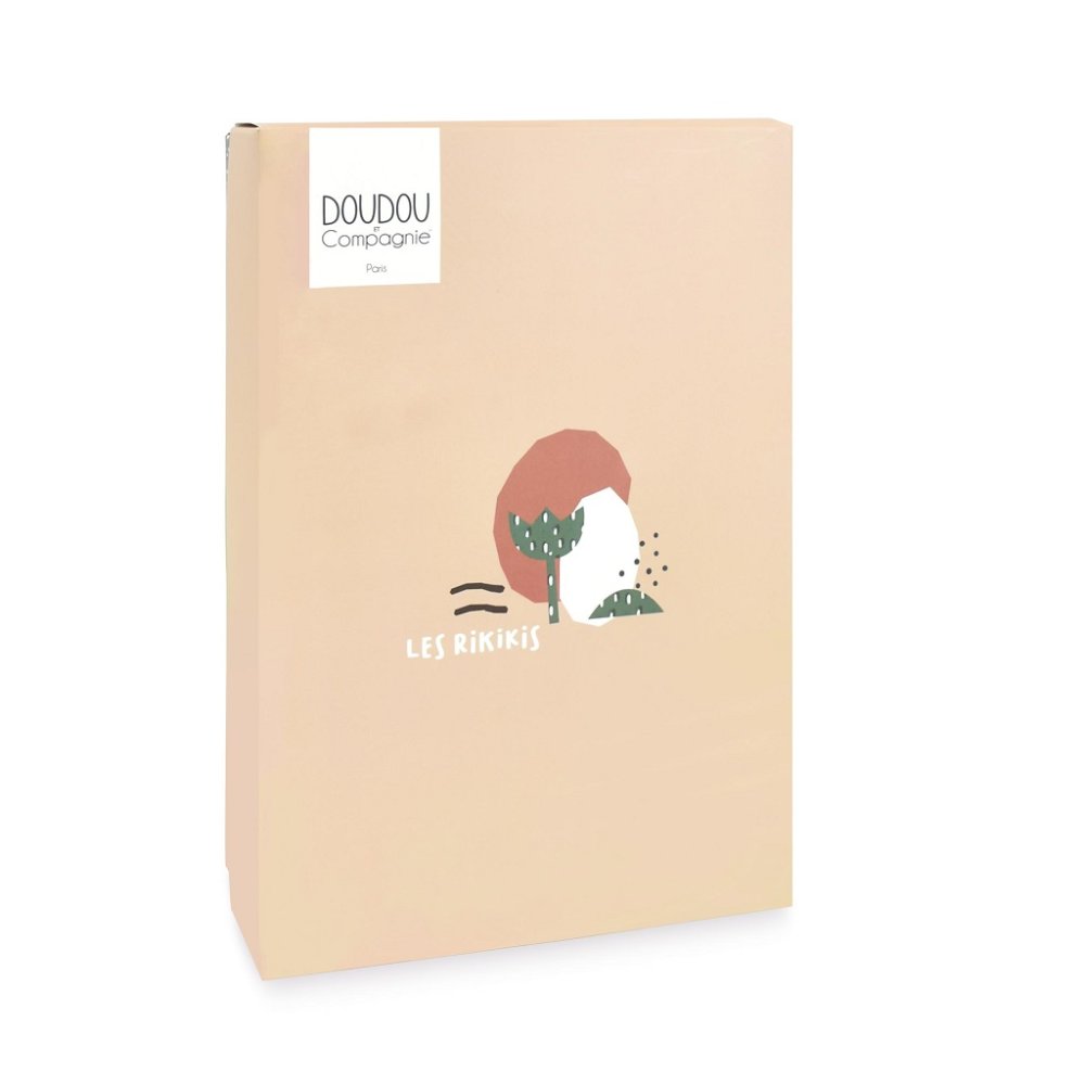 Doudou Pluszowy piesek z kocykiem 11 cm - obrazek 3