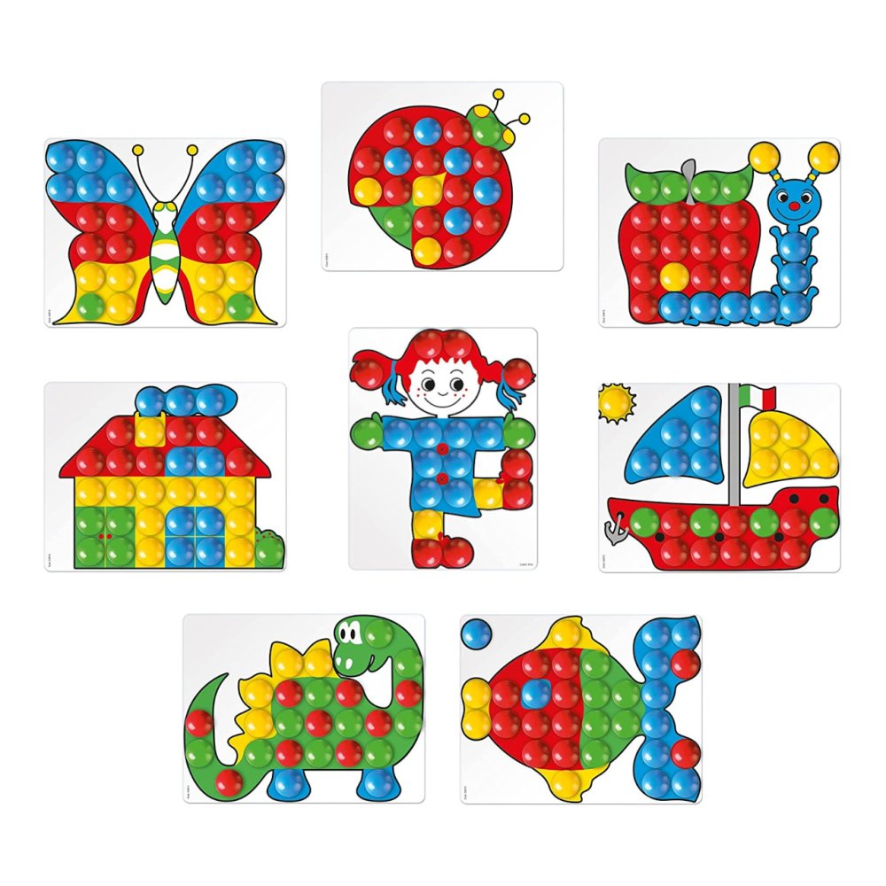 Quercetti Mozaika Fantacolor Junior - obrazek 3