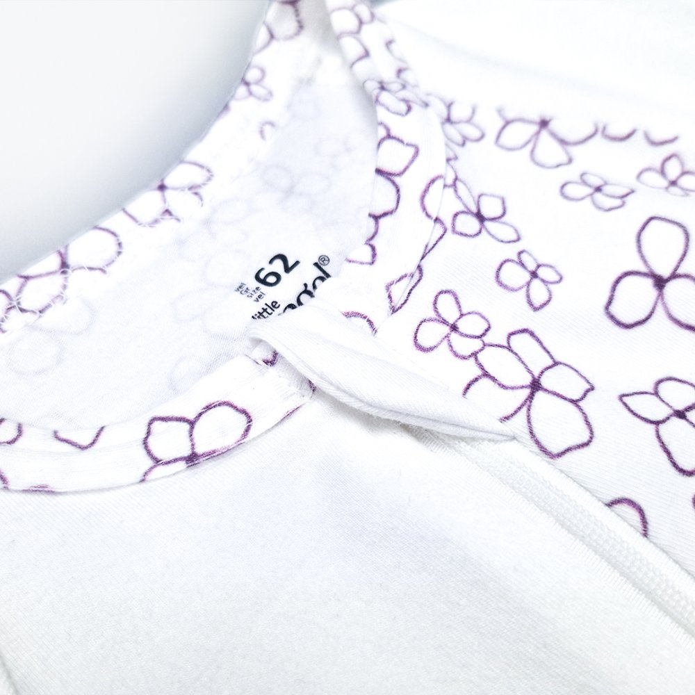 Tutina leggera STAMPA DR Outlast® - fiori bianchi 62 - immagine 3