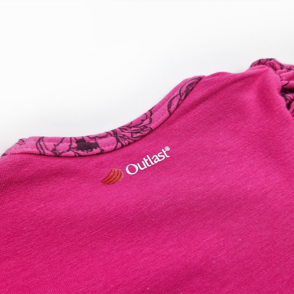 Camiseta de niña DR TISK Outlast® - rosa 122 - Imagen 4