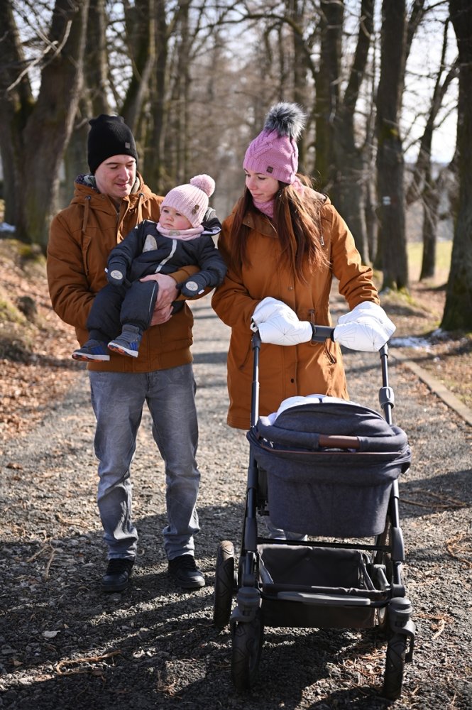 Mütze gestrickt UNI Outlast ® - Schwarz 5 | 49-53 cm – Bild 3