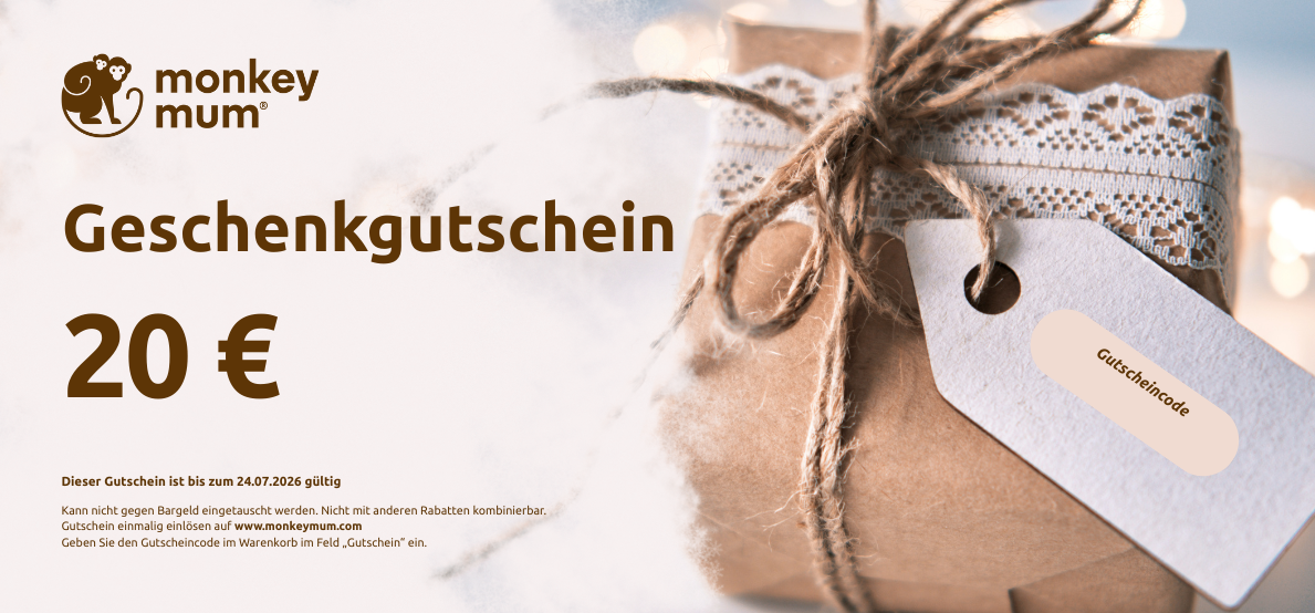 Geschenkgutschein im Wert von 20 EUR Natürlich