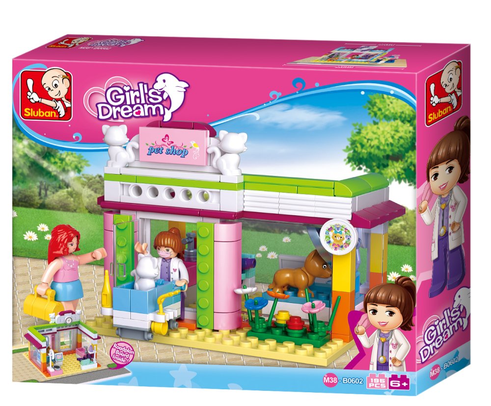 Sluban Girls Dream Holidays M38-B0602 Veterinární klinika (obrázek 5)