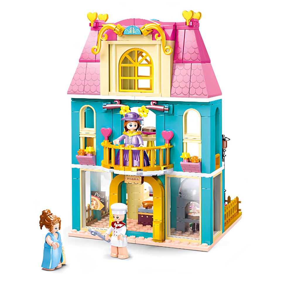 Sluban Girls Dream Village M38-B0876 Dobový obchodní dům (obrázek 3)