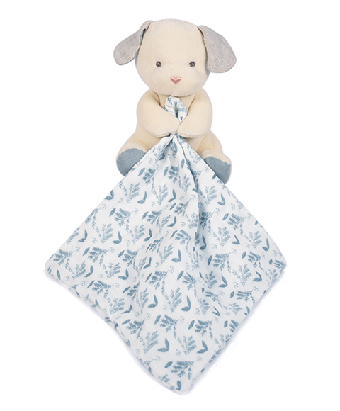 Doudou Dárková sada - Plyšový pejsek s dečkou z BIO bavlny 15 cm (obrázek 3)