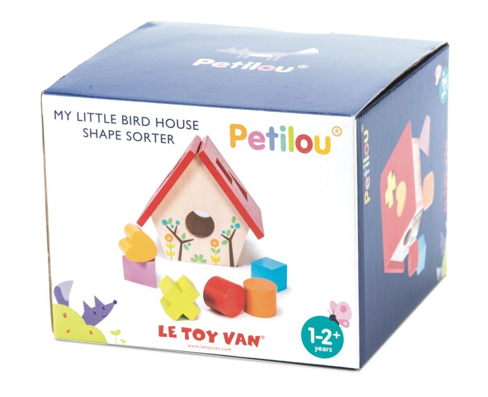 Le Toy Van Petilou Ptačí budka s tvary (obrázek 7)