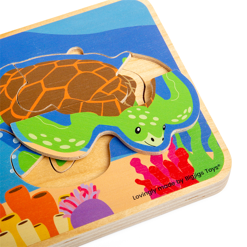 Bigjigs Toys Puzzle Životní cyklus želvy (obrázek 7)