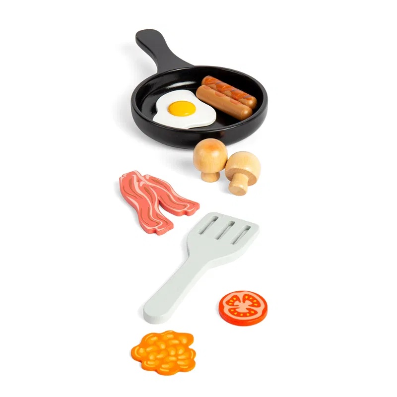 Bigjigs Toys Snídaně na pánvi (obrázek 3)