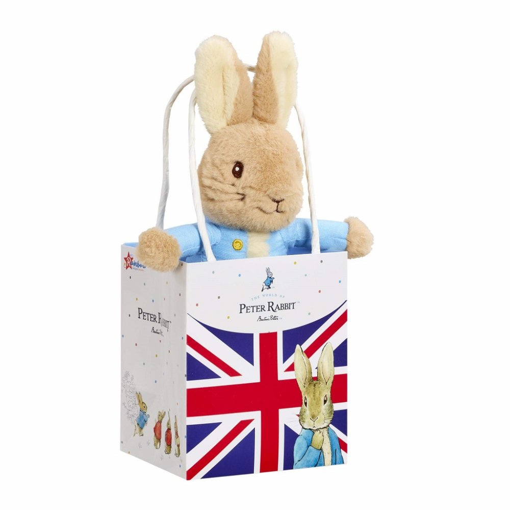 Rainbow Plyšový králíček Petr v tašce Union Jack (obrázek 4)