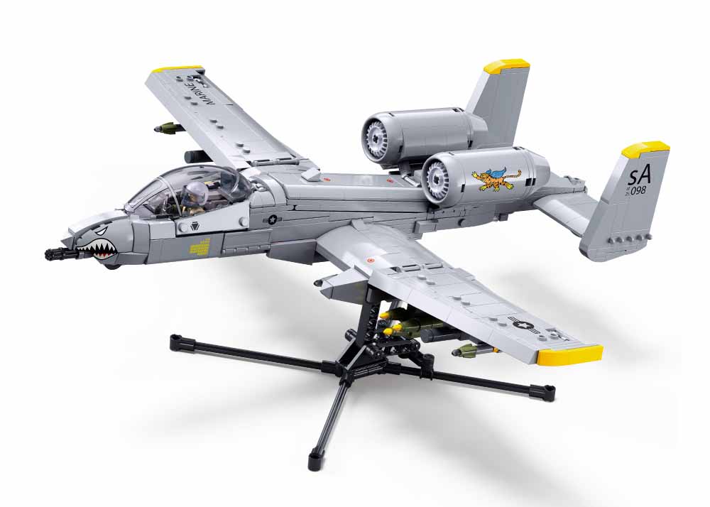 Sluban Model Bricks M38-B1362 Útočný letoun A10CS