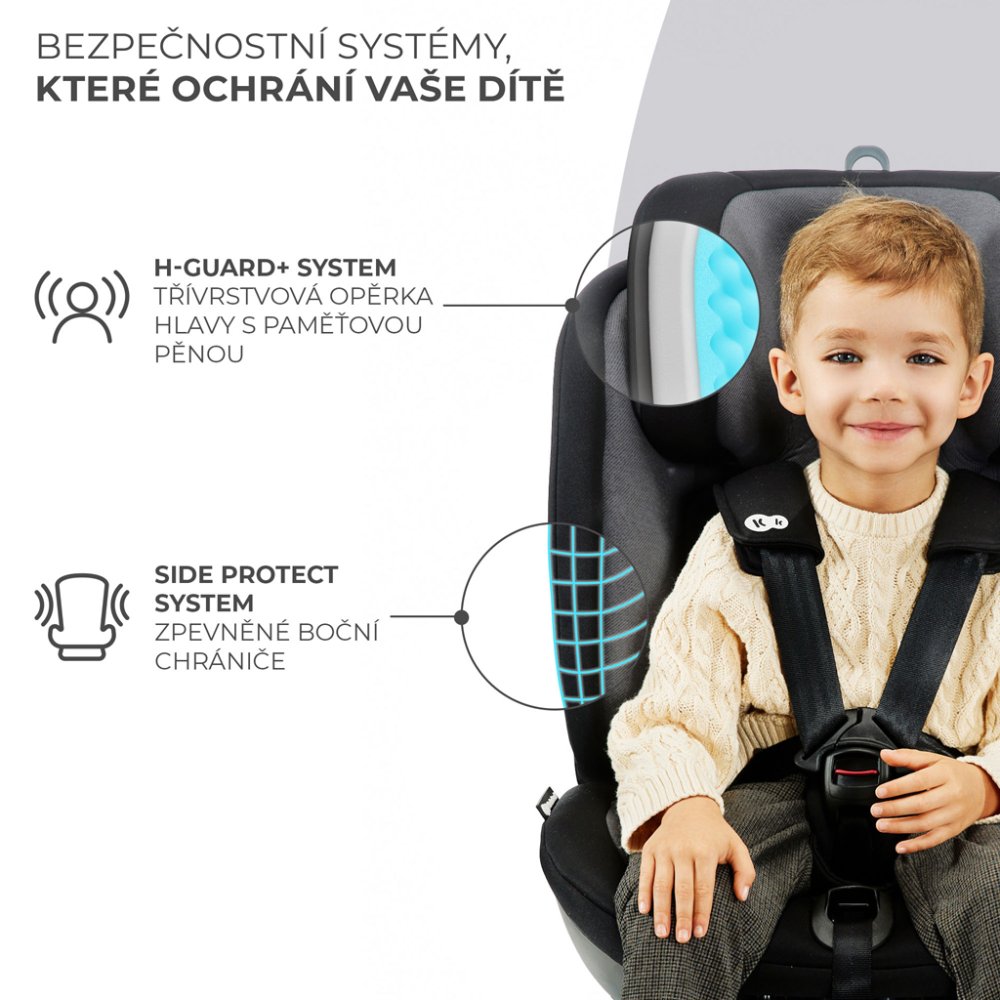 KINDERKRAFT Car Seat Xpedition 2 I-Size 40-150cm Black