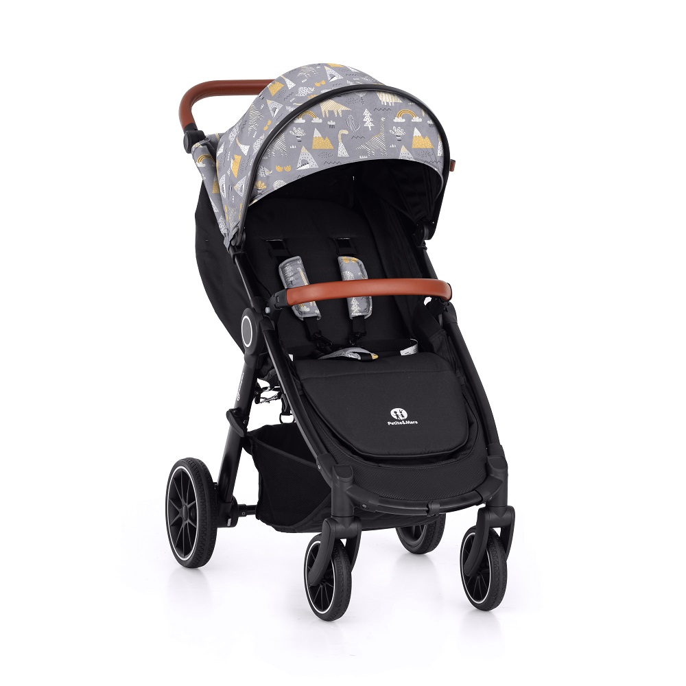 PETITE&MARS Stroller Street+ RWS Ek + Canopy Limited 100 Förhistorisk