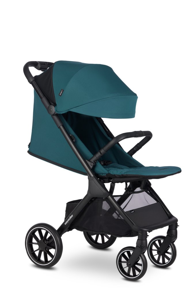 EASYWALKER Sportvagn Jackey XL Teal Green + PETITE&MARS Väska Jibot GRATIS