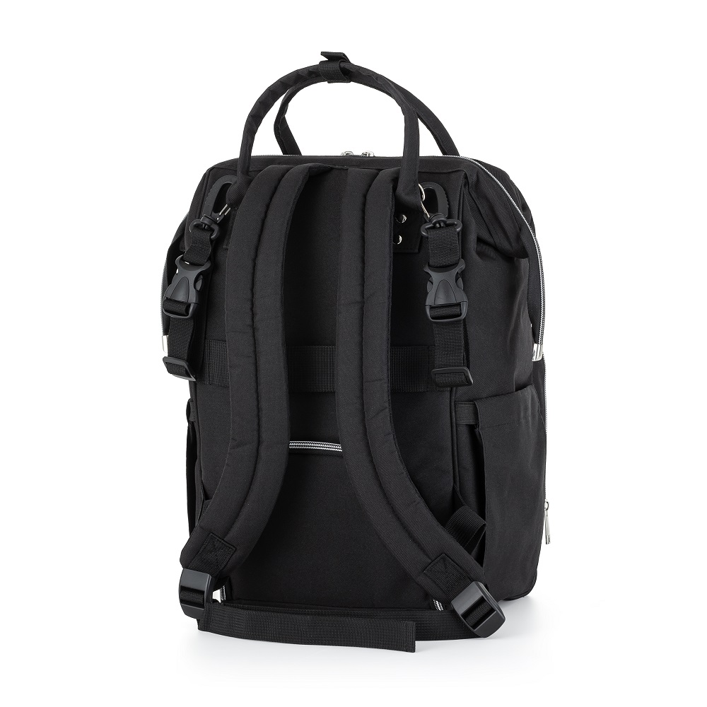 PETITE&MARS JACK Kinderwagen-Wickeltasche – Catchthemoment Just Black-Serie