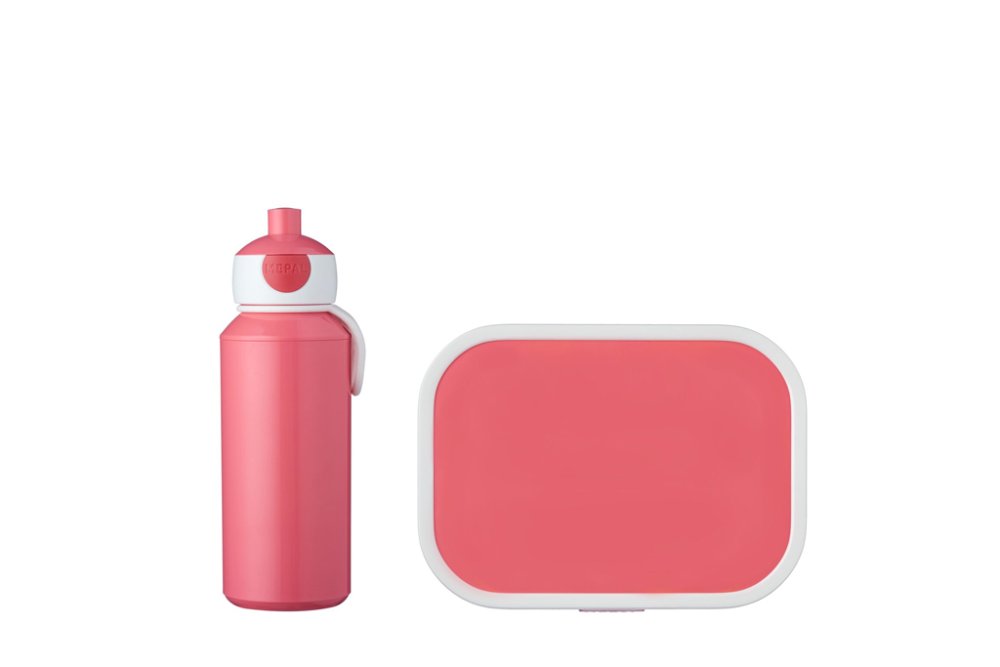 MEPAL Set Snack Per Bambini Campus Rosa