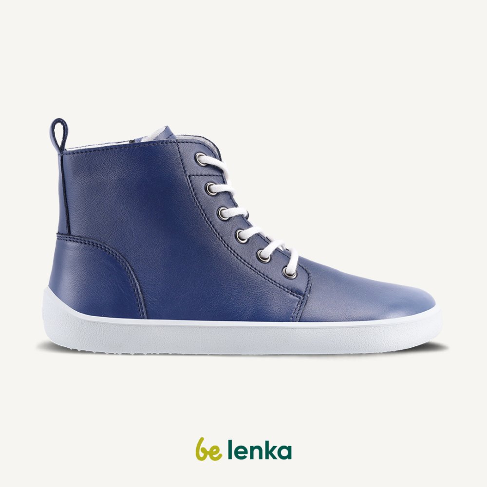 Zapatos Descalzos Be Lenka Atlas - Azul Marino Blue 36