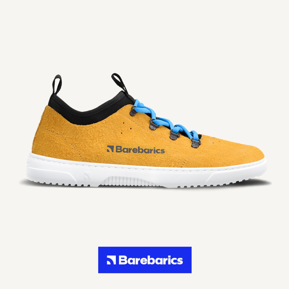 Barefoot Tenisky Barebarics Bronx - Mustard 40 Mustard