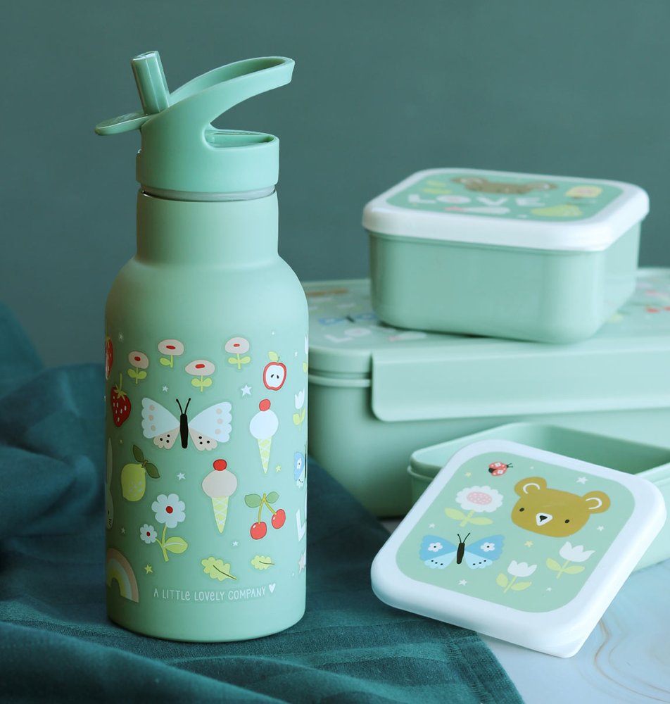 A Little Lovely Company - Borraccia in acciaio inox, 350 ml - Gioia - immagine 6