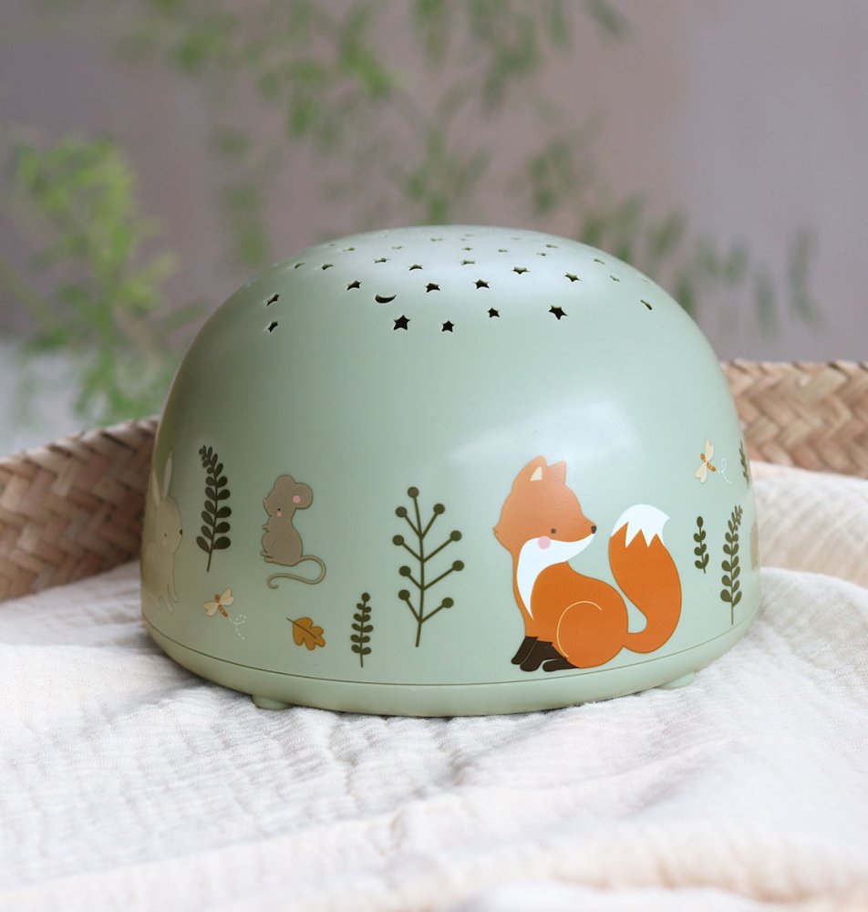 A Little Lovely Company - Lampe projecteur - Amis de la forêt – Image 4
