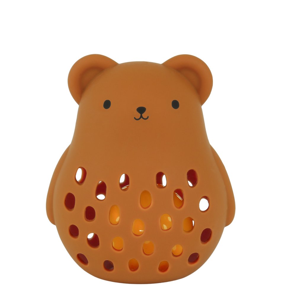 A Little Lovely Company - Sonaglio in silicone - Orsetto