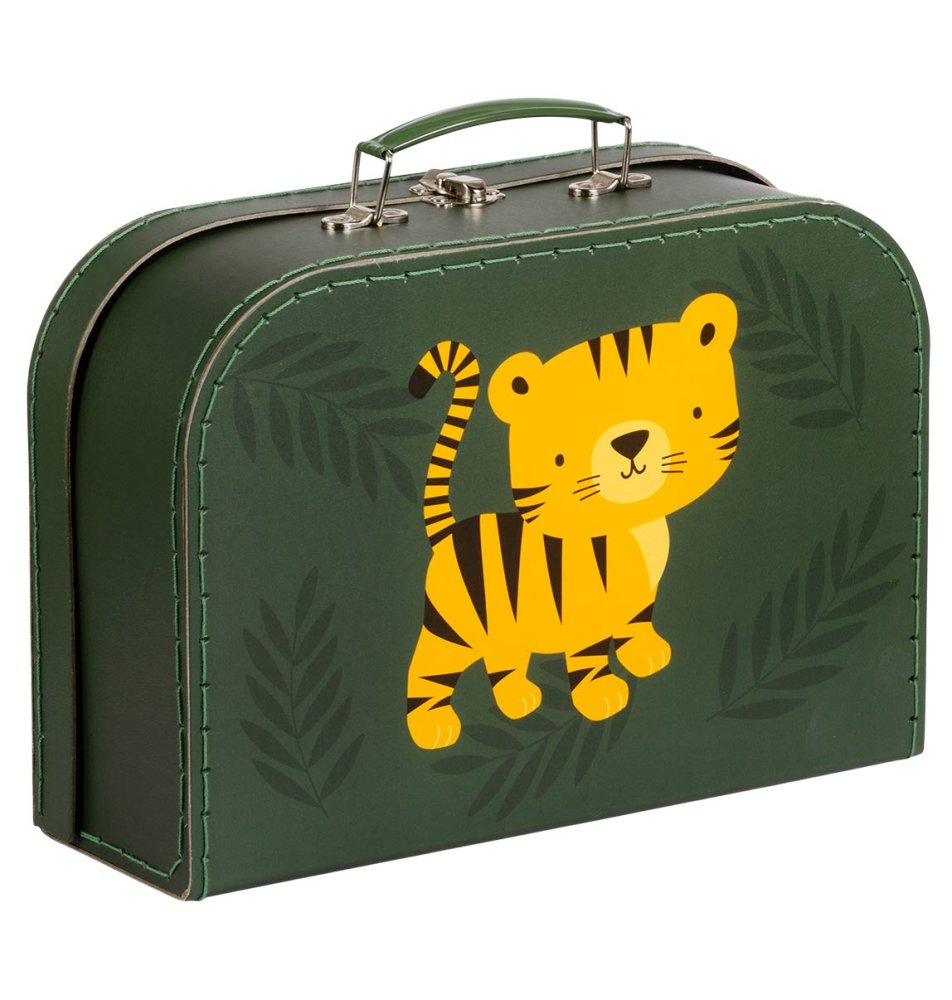 A Little Lovely Company - Ensemble de deux valises en carton - Tigre de la jungle – Image 4
